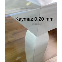 İnce Şeffaf Naylon Muşamba Pvc 0,20 Mm Kalın Masa Örtüsü Koruyucu Silinebilir Sıvı Geçirmez Şeffaf 100 X 140 Diğer