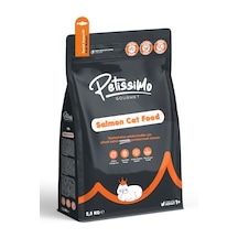 Petissimo Gourmet Gerçek Somonlu Premium Yetişkin Kedi Maması 2,5 Kg - Kısırlaştırılmış, Düşük Tahıllı