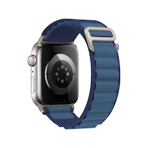 Apple Watch 38mm Uyumlu Mountain Kordon - Lacivert