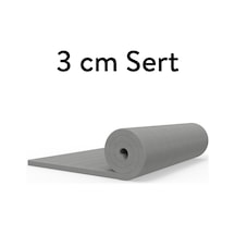 Ecotopper - 3 Cm Gri Ortopedik Sert Sünger Yatak Pedi