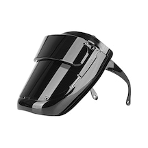 Skycity Koyu Siyah Büyük Boy Elektrik Kaynaklı Maske, Çift Katlı Koruyucu Lens, Göz Ve Yüzü Parlak Işık Ve Isıdan Korur