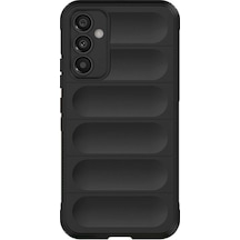 Samsung A56 Kılıf Optimum Silikon - Siyah Düz Renkli