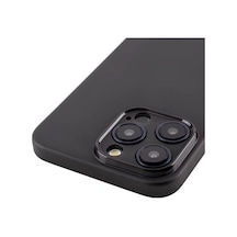 İphone 17e/16e Kılıf 6.1" İle Uyumlu, Ultra İnce Cep Telefon Kılıfı, Kamera Bölge Koruyucu, Ekstra Tuş Takımı, Tpu Malzeme Bpa İçermez, Kolay Temizlenebilir Phone Case - Saydam Siyah 50 x 22