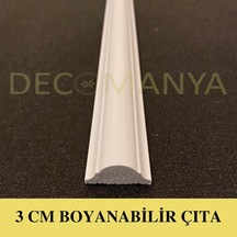 Decomanya Boyanabilir Duvar Çıtası 3 Cm Paket