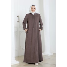 Şönil Kumaş Kışlık Comfort Ferace - Somon / F0506 Somon