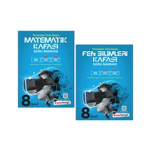 Kafa Dengi Yayınları 8. Sınıf Matematik + Fen Bilimleri Kafası Soru Bankası