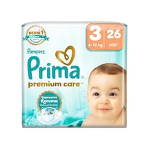 Bebek Bezi Premium Care 3 Numara 26 Adet