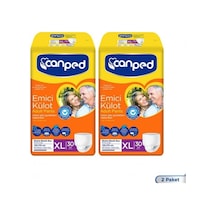 Canped Emici Külot Hasta Bezi Extra Büyük Boy XL 30'Lu x 2 60 Adet