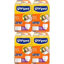 Canped Emici Külot Yetişkin Hasta Bezi XL 4 x 7'li Canped Emici Külot Yetişkin Hasta Bezi XL 4 x 7'li