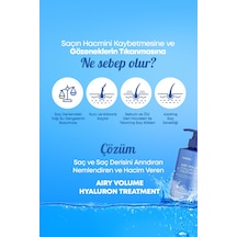 Arındıran Nemlendiren Hacim Veren Saç Kremi Kundal Airy Volume Hyaluron Treatment 500ml Blossom Br.