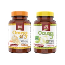 Ncs Omega 3 Balık Yağı Aile Boyu Set 162 Yumuşak Kapsül Limon Ve