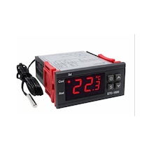 Stc-1000 Ac 110-220v 10a Lcd Ekranlı Ntc Sensörlü Sıcaklık Kontrol  Modülü
