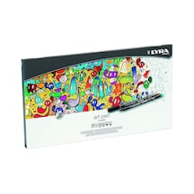 Lyra Hı Quality Art Pen Çizim Kalemi, 30'lu Metal Kutu