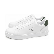 Calvin Klein Classıc Cupsole Lace, 0le Beyaz Erkek Spor Ayakkabı
