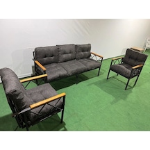 Balkon-bahçe-kafe,çay Seti,koltuk Takımı,oturma Grubu,ofis Koltuğu Miami Yeni Antrasit