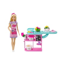 Barbie Çiçekçi Bebek ve Oyun Seti GTN58
