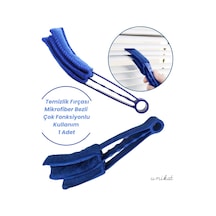 Oto Klima Ve Havalandırma Temizlik Fırçası - Mikrofiber Bezli - Çok Fonksiyonlu Kullanım 1 Adet
