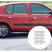 Ebal Otomotiv Dacia Logan MCV Krom Kapı Kolu 4 Kapı 2005-2014 P. Çelik