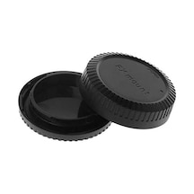 Fx Body Ve Lens Arka Kapağı, Fx İle Uyumlu Açık Ahşap