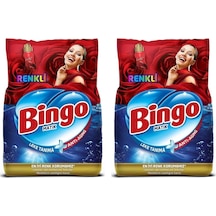 Bingo Matik Toz Çamaşır Deterjanı Renkli 4 Kg X 2 Adet