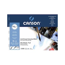 Canson Fınface 1557 Resim Blokları Çok Amaçlı 200 Gr 25x35 15 Yaprak