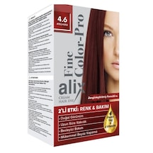 Alix 50Ml Kit Saç Boyası 4.6 Ateş Kızılı