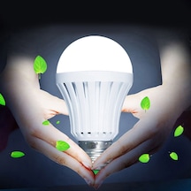 Şarjlı Led Ampul 9 Watt Led Lamba 4 Adet Duylu Ampul