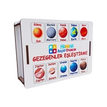Zihinsel Becerileri Geliştiren Ahşap Oyuncak