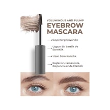 Suya Dayanıklı Kalıcı Etki Yoğun Pigmentli Kahverengi Kaş Sabitleyici Maskara - Eyebrow Mascara 801 Çok Renkli