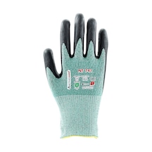 Köpük Nitril Kaplı Polyester Çift İplik Kesilmeye Dayanıklı Eldiven Nt 741 Gr/sy No:10