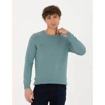 Pierre Cardin Erkek Koyu Mint Triko Kazak 50270179-vr152 Koyu Mint Yeşili