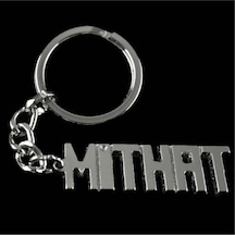 Mithat - 558 - - Nazblsmm - İsimli Anahtarlık Çok Renkli