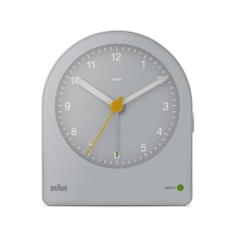 Braun Bc22g Gri Klasik Analog Alarmlı Masa Saati Brn.bc22g