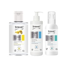 Sirenol Natural Cadı Fındığı Yüz Temizleme Köpüğü 300 ML + Sıkılaştırıcı Gözenek Temizleyici Tonik 250 ML + Yoğun Dengeleyici Bakım Kremi 60 ML