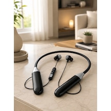 Spor İçin Bluetooth Boyun Kulaklığı Mikrofonlu Kablosuz Kulak İçi Müzik Ve Telefon Kulaklığı - Lisinya Çok Renkli