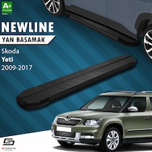 S-dizayn Skoda Yeti Newline Siyah Yan Basamak 173 Cm 2009-2017 A+ Kalite