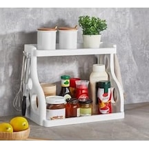 Store Pratik Düzen Iki Katlı Mutfak/dolap Içi Organizer