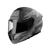 Ls2 Stream 2 Shadow Kapalı Motosiklet Kaskı Gri - Mat Titanium