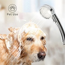 Pazly Led Duş Başlığı 7 Renkli Flaş Işık On/off Duraklatma Anahtarlı Su Tasarruflu Yüksek Basınçlı G1/2 Duş Başlığı Diğer