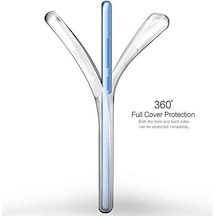 Galaxy J6 Kılıf 6 Tarafı Tam Full Koruma 360 Clear Soft Şeffaf 50 x 22