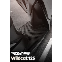 Rks Wildcat 125 Premium Eva Uyumlu Motosiklet Paspası - Siyah