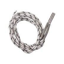 Mufunye 304 Çelik 12v 50w 1m Kablo 6x20mm Sıcaklıklı Kartuş Isıtıcı - 3d Yazıcı İçin Tekli Paket Beyaz