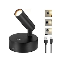 Ledx Al-xyd05 Çok Fonksiyonlu Dokunmatik Şarjlı 1200mah Duvar Aplik 3000k-4000k-6500k Type-c Şarj Girişli Diğer