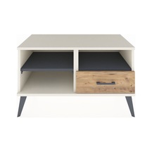 Hyperion Şifonyer 2 Raflı Tek Çekmeceli 88x44x48 Aytaşı-antrasit/çam Antrasit/çam