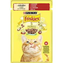 3 Adet Friskies Sığır Etli Yaş Kedi Maması 85 Gr
