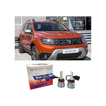 Dacia Duster 2 Led Xenon Kısa Far Ampulü H7 Duo Yeni Seri Beyaz 2018+