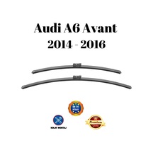 Audi A6 Avant 2014 2015 2016 Uyumlu Araca Özel Ön Cam Muz Tipi Silecek Süpürgesi Takımı 65/53cm 2li Set Silbak