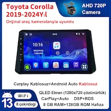 Toyota Corolla 2019-2024 Yıl Multimedya 8-128 Gb Navigasyon