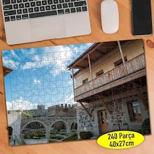 Gürcistan Rabati Kalesi Manzarası 240 Parça Puzzle Yapboz-9833