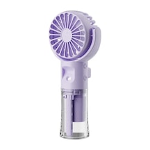 Mini El Fanı-04 F4 Su Damlacık Püskürtmeli Mor